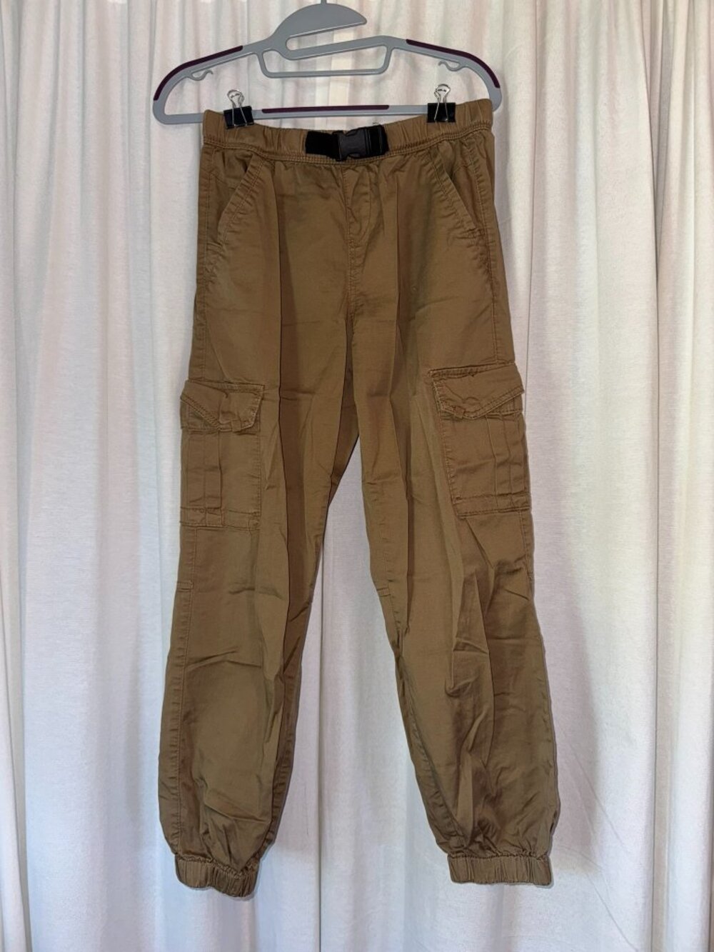 UNIONBAY Tan Cargo Jogger Pants - Size 1